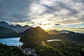 Hohenschwangau Castle, Hohenschwangau, near Füssen, Bavaria, Germany