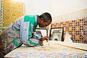 Handwerker, Souk, Marrakesch, Marokko