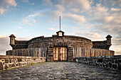 former portugese fortress Castillo de San Juan next to Auditorio, Santa Cruz de Tenerife, Tenerife, Canary Islands, Spain