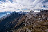 Tsanfleuron Glacier, Bernese Alps, canton of Valais, Switzerland