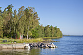 Shore near Västervik, Smaland, Kalmar land, South Sweden, Sweden, Scandinavia, Northern Europe, Europe