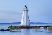 Lighthouse by the Lake Vättern near Karlsborg, Västergötland, Götaland, South Sweden, Sweden, Scandinavia, Northern Europe, Europe