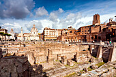 Trajan's Forum, Rome, Unesco World Heritage Site, Latium, Italy, Europe
