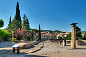 Roman archeological site, Vaison-la-Romaine, Vaucluse, Provence-Alpes-Cotes d'Azur, France