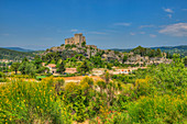 Burg der Grafen von Toulouse, Vaison-la-Romaine, Vaucluse, Provence-Alpes-Cotes d'Azur, Frankreich