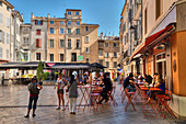 Place Richelme, Aix-en Provence, Bouches-du-Rhone, Provence-Alpes-Cote d'Azur, France