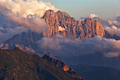 Civetta Mount, Dolomites, Belluno, Veneto, Italy.