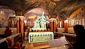 Statue of St. Emidio inside of the homonym Cathedral, Ascoli Piceno, Marches, Italy