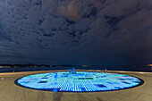 The Greeting to the Sun by the architect Nikola Basic, Zadar peninsula, Dalmatia, Croatia.