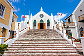 St. Peter's Church, älteste anglikanische Kirche außerhalb Englands, St. George, Insel Bermuda, Großbritannien