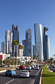 Qatar , Doha City, new Doha Skyline.