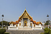 Thailand , Bangkok City, The marble Temple (Wat Benchamabiphit).