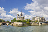 France , Paris City, Notre Dame Cathedral.