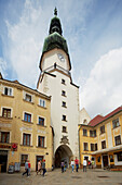 Stadttor Michaelstor in Bratislava (Pressburg) , Donau , Slowakei , Europa