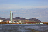 Millennium Tower , Wien an der Donau , Bundesland Wien , Österreich , Europa