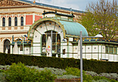 Otto Wagner Pavillon , Donau , Bundesland Wien , Österreich , Europa