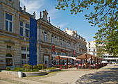Sava Ognjanov Theatre at Russe (Pyce) at Pl. Svoboda (Freedom Square) , River Danube , Bulgaria , Europe
