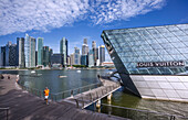 Singapore, Marina Bay, Louis Vuitton at Crystal Pavilion North, Marina Bay Sands.