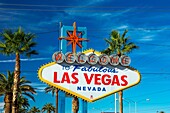 Welcome To Fabulous Las Vegas Neon Sign The Strip Las Vegas Nevada Usa.