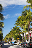 USA, Florida, Palm Beach, Worth Avenue.