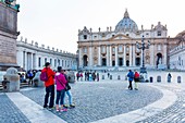 San Pietro Basilica, Vatican, Rome, Italy, Europe.
