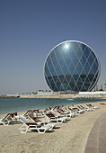 Aldar HQ circular building in Abu Dhabi, UAE