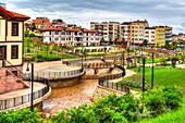 The City Park in the Black Sea port of Trabzon, Turkey.