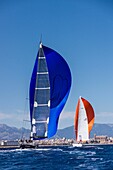 The Superyacht Cup Palma, bahia de Palma, Mallorca, balearic islands, spain, europe.