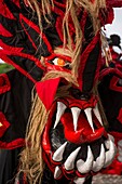 Devil at Congos and Devils festival, Portobelo,Colon Province, Panama, Central America.
