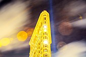 Flat Iron Building, Midtown Manhattan, 5th Avenue and Broadway, New York City, USA.