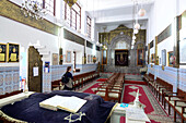 Synagogue in the Mellah Quarter, Marrakesh, Morocco