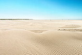dunes at beach of St. Peter Ording, UNESCO Wadden Sea, Germany