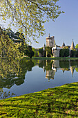 Franzensburg, Schlossteich, Laxenburger Park, Laxenburg, Niederösterreich, Österreich