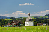 St. Anna Kapelle, Lingenau, Bregenzer Wald, Vorarlberg, Österreich