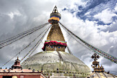 Boudhanath stupa, Kathmandu, Nepal.