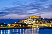 Peñiscola Castle Papa Luna. Castellón, Spain.