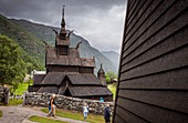 Borgund Stave Church, Sogn og Fjordane, Norway.