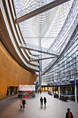 Tokyo International Forum, Congress center by architect Rafael Vinoly, Tokyo, Japan.