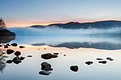 Morning at Ullswater, Lake District National Park, Cumbria, England, United Kingdom, Europe.