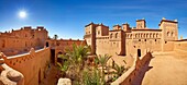 Kasbah Amahidil in Skoura oasis, Ouarzazate district. Morocco.