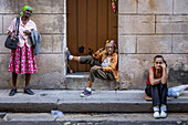 Street Scene, Old Havana, Havana, Cuba.
