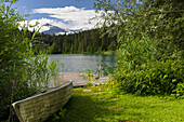 Steeg am Crestasee, Graubünden, Schweiz