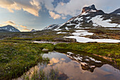 Rauddalstindane, Gravdalen, Jotunheimen Nationalpark, Sogn og Fjordane, Norwegen