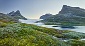 Bispen, Stigbotthornet, Alnesvatnet, Trollstigheimen, Möre og Romsdal, Norwegen