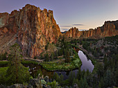 Smith Rock State Park, Crooked River, Terrebonne, Oregon, USA