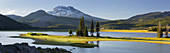 South Sister, Sparks Lake, Cascades, Oregon, USA