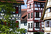 In the Fishermans quarter, Ulm, Baden-Wurttemberg, Germany