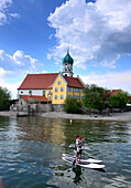 Wasserburg at Lake Constance, Bavaria, Germany