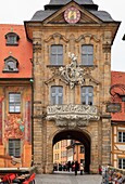 Germany, Bavaria, Bamberg, Old Town Hall, Altes Rathaus.