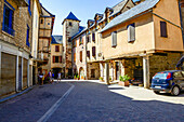 Village of La Canourgue. Lozère. Languedoc-Roussillon.